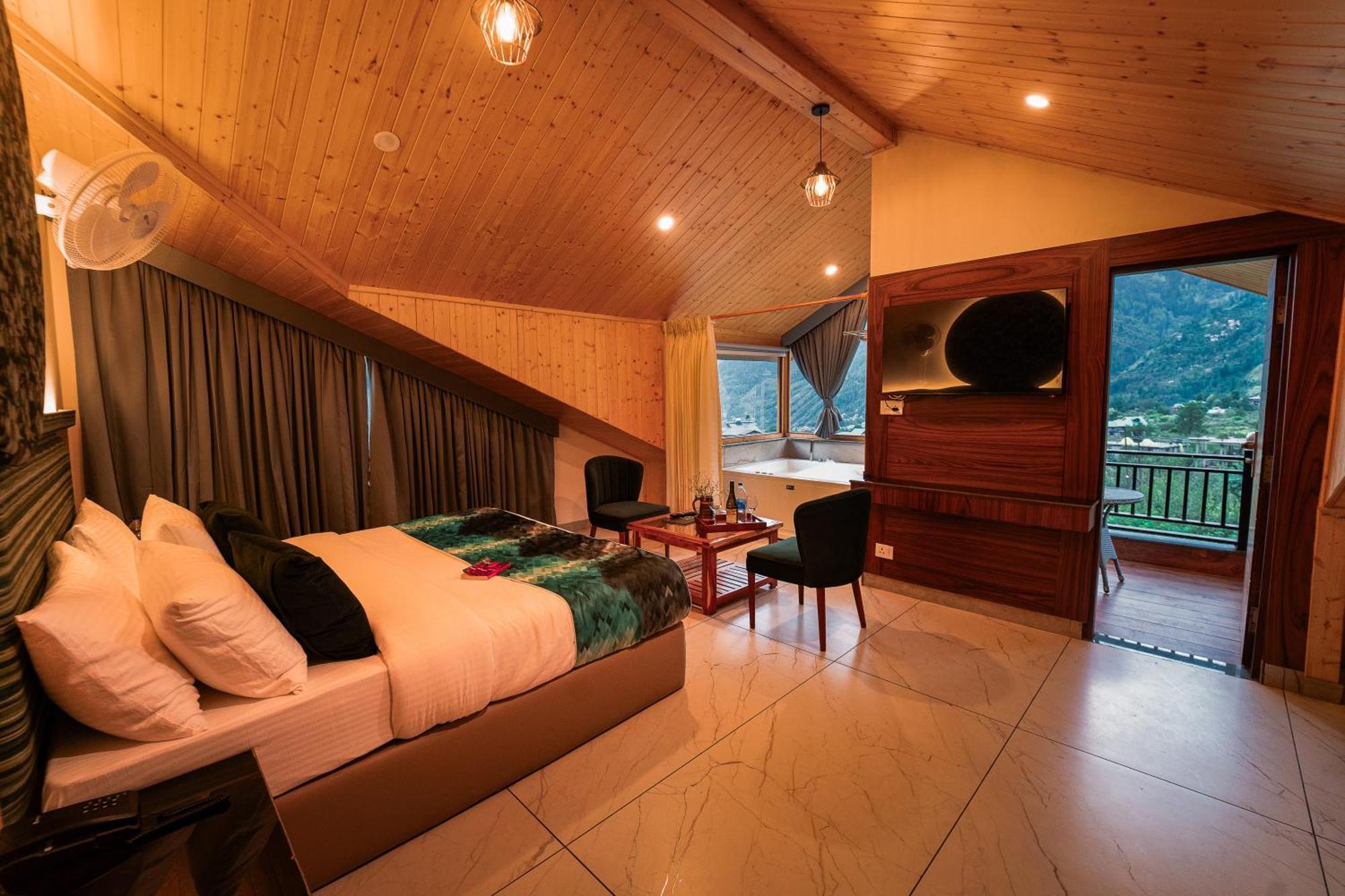 Nazaara - A Luxe Retreat Hotel Manāli Exterior foto